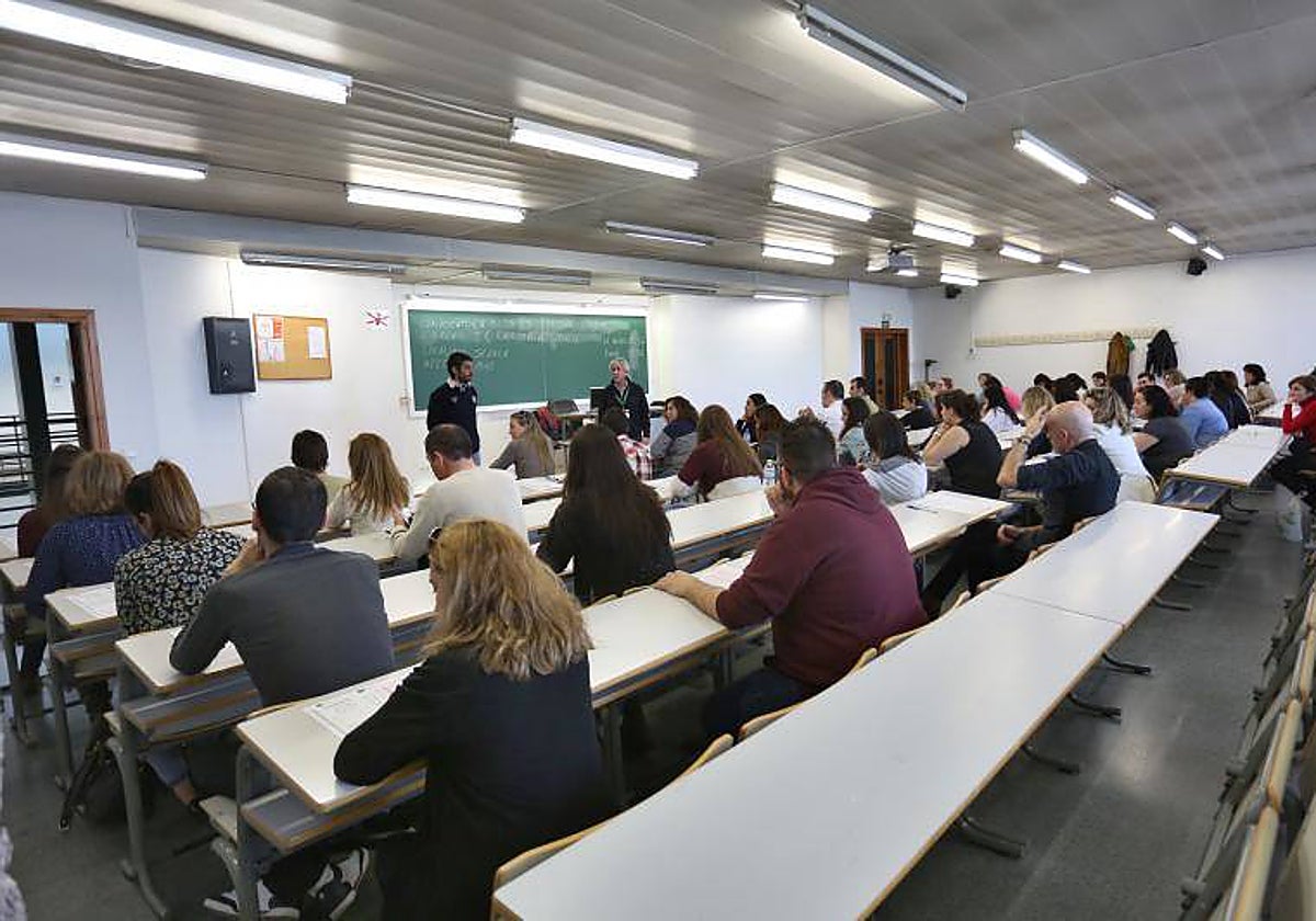 Examen de un proceso selectivo del Servicio Andaluz de Salud
