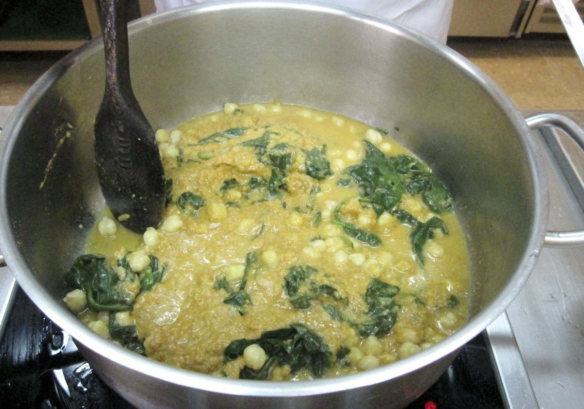Guiso de garbanzos de Córdoba