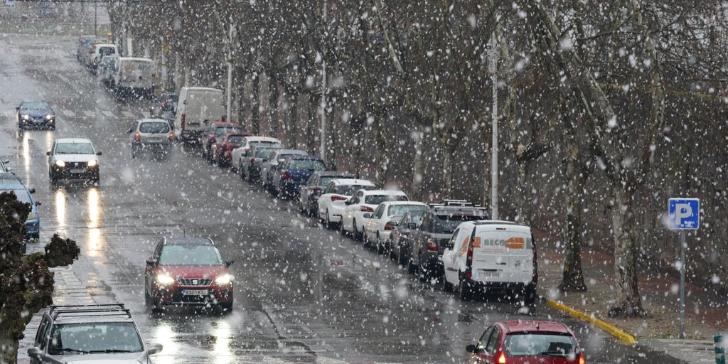 La nieve mantiene en alerta amarilla a cinco provincias de Castilla y León