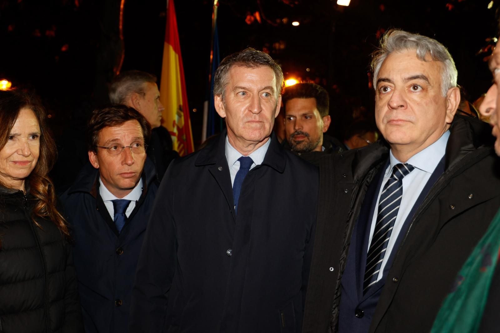 Alberto Núñez Feijóo y José Luis Martínez-Almeida intervienen en el homenaje a Gregorio Ordóñez