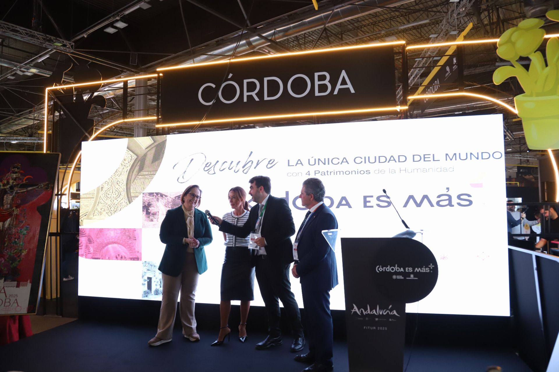 La presentación de los atractivos de Córdoba en Fitur, en imágenes