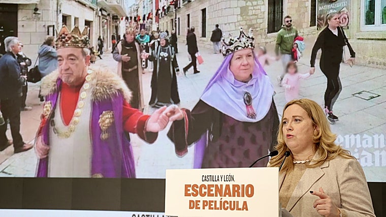 La alcaldesa de Burgos, Cristina Ayala, traslada los principales avances de la candidatura de Burgos como Capital Europea de la Cultura 2031