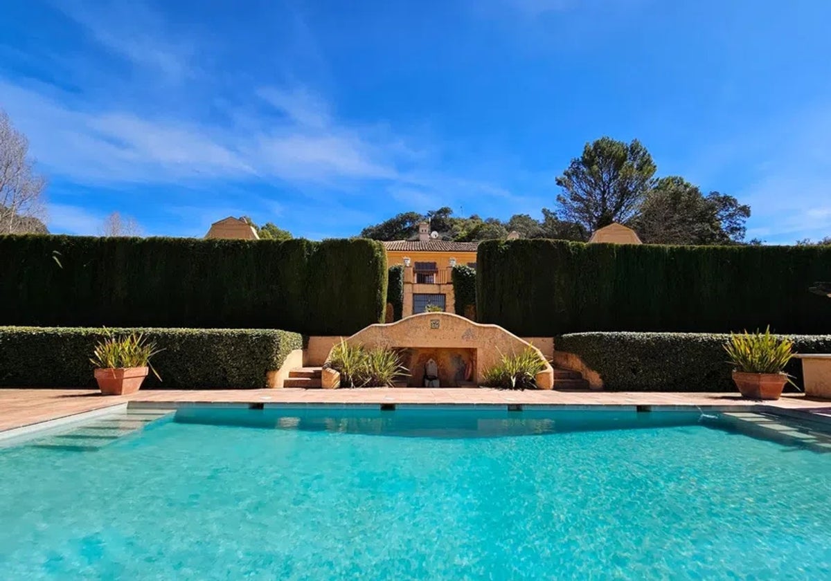 Piscina del cortijo