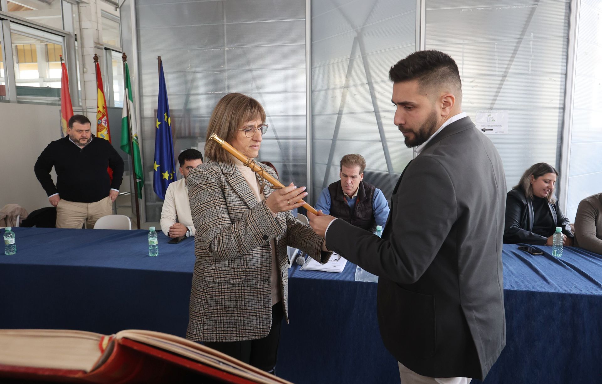 En imágenes, la moción de censura en Peñarroya-Pueblonuevo