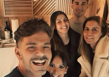 La familia del exfutbolista bético Joaquín, en el restaurante Sí, Quiero, de Córdoba