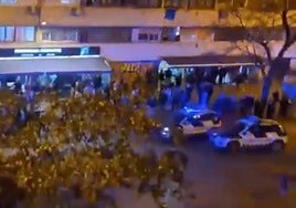 Un detenido por el asedio a los Mossos mientras trataban de evitar una okupación en La Mina