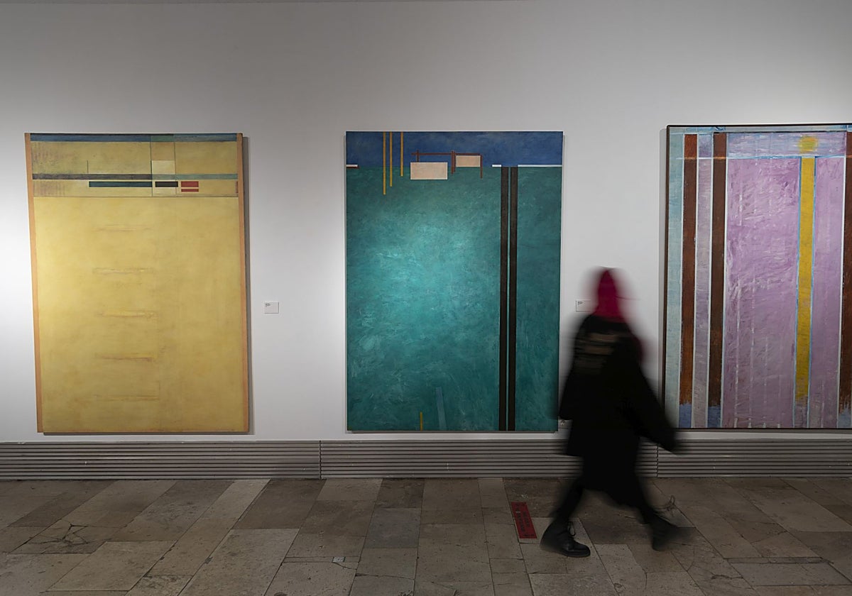 Dos de las obras expuestas de 'Nómada urbano'