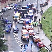 Un colombiano, muerto de un disparo al intentar escapar en un operativo contra la droga de la Udyco de Madrid