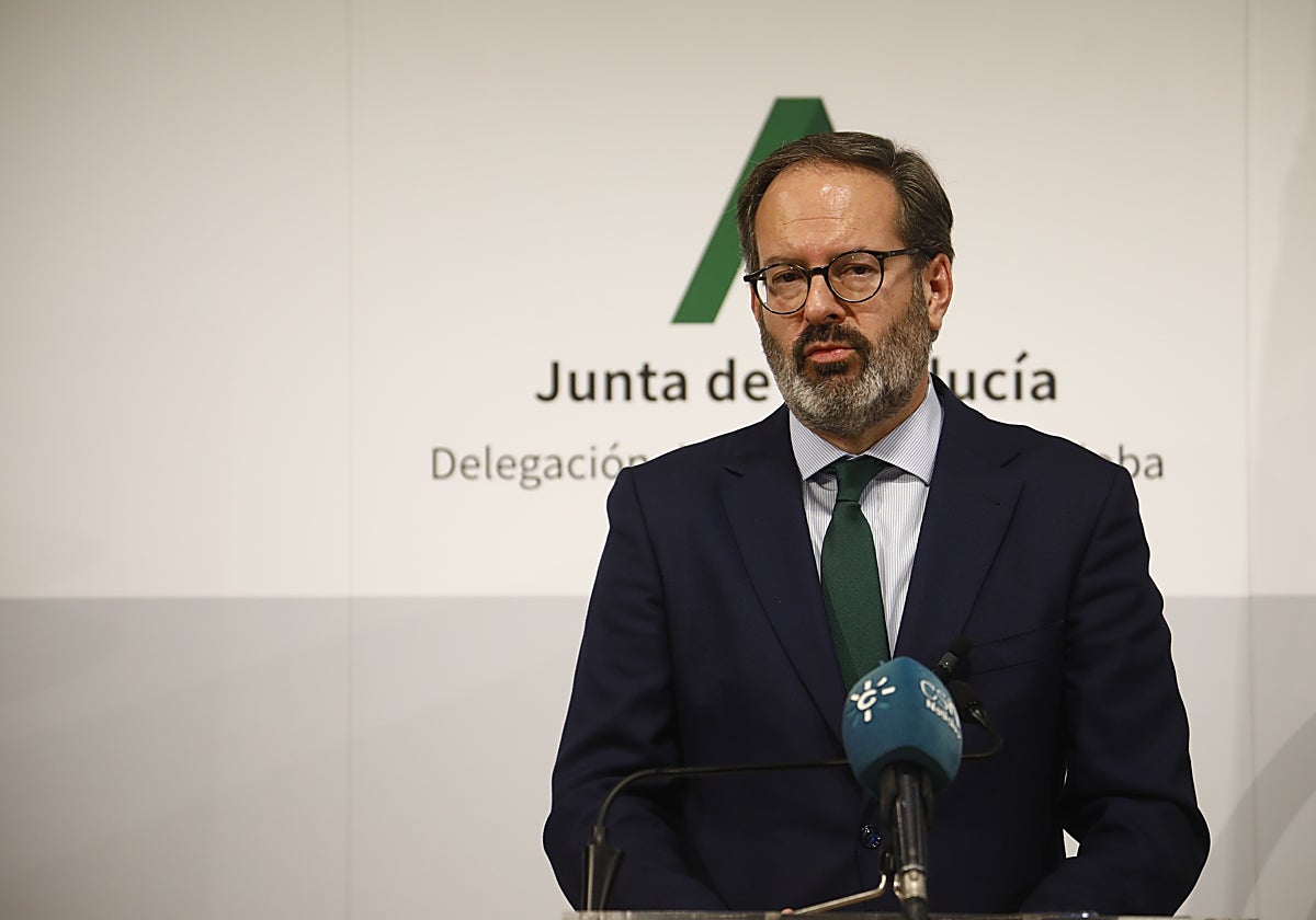El delegado del Gobierno andaluz, Adolfo Molina