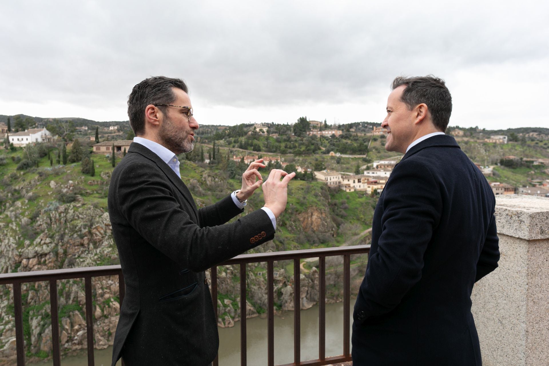 La visita de Borja Sémper a Toledo, en imágenes