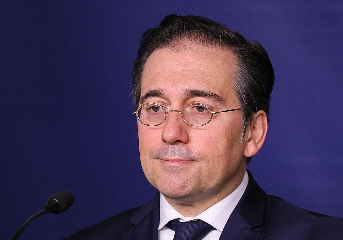 El ministro de Asuntos Exteriores, José Manuel Albares