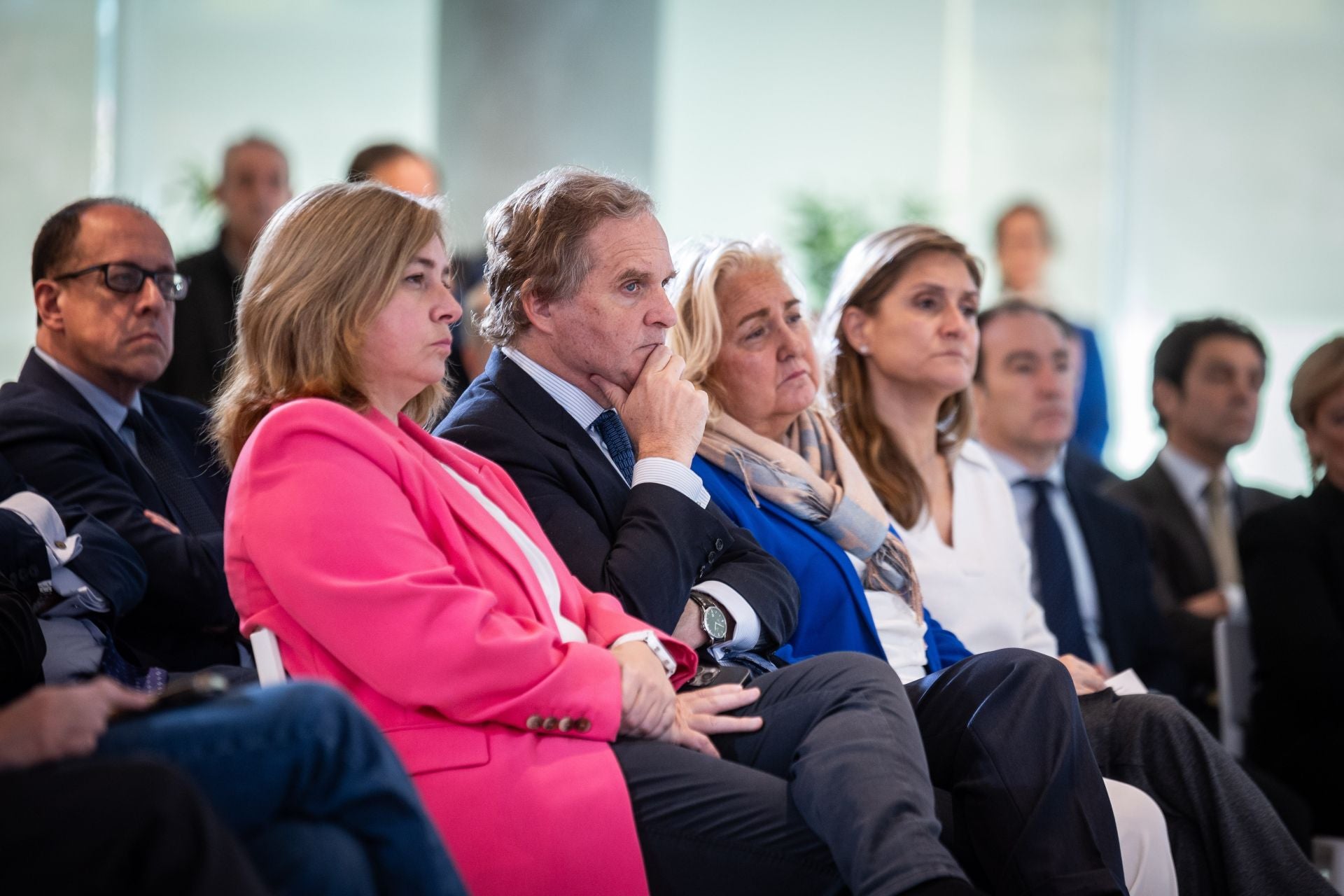 De izquierda a derecha: Inmaculada Sanz, vicealcaldesa de Madrid; Ignacio Ybarra, presidente de Vocento; María José Ferrer, primera teniente de Alcalde de Valencia; y Ana Delgado, Directora General de ABC 