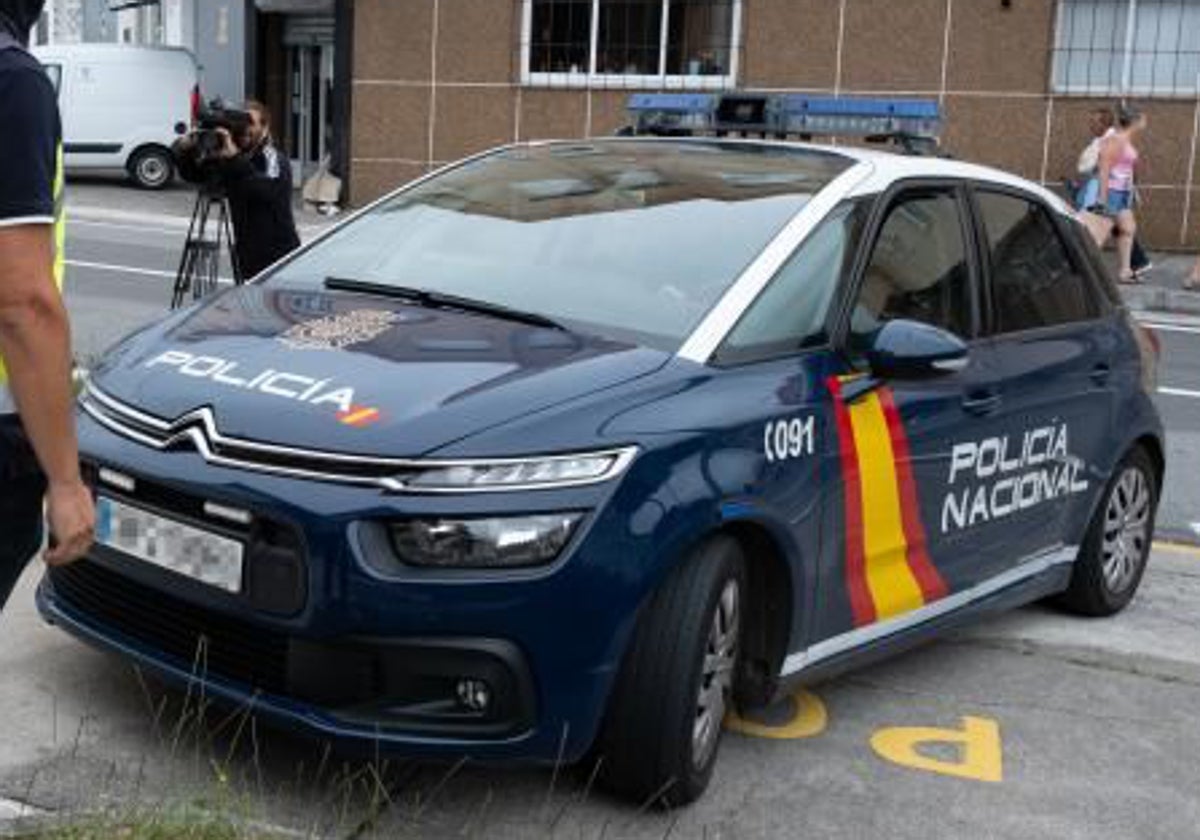 Un coche de la Policía Nacional, en una imagen de archivo