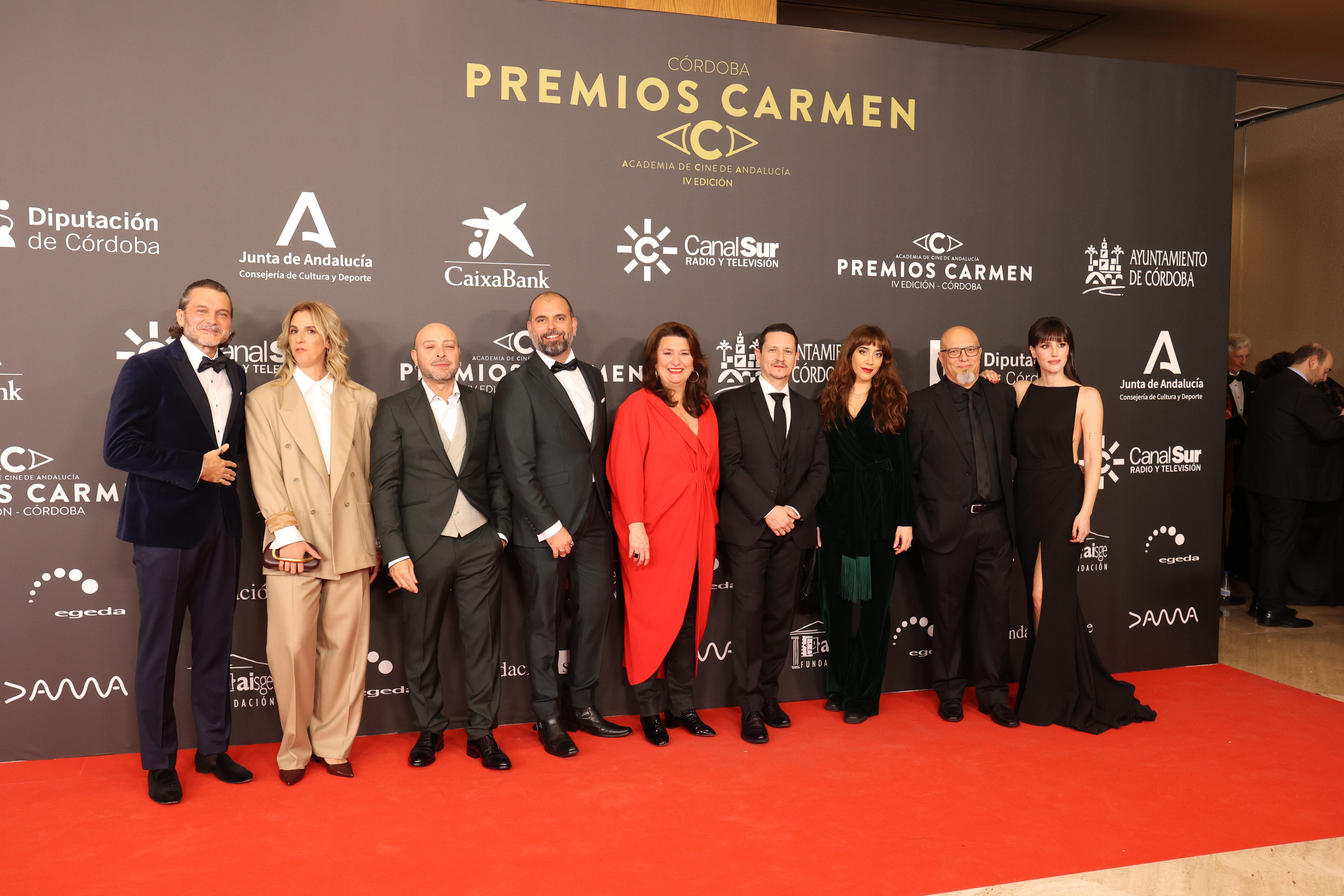 La alfombra roja de los Premios Carmen del Cine Andaluz, en imágenes