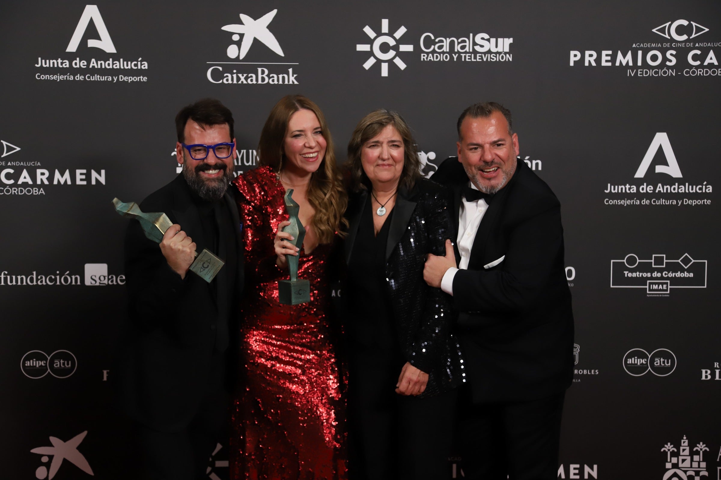 La gala de los IV Premios Carmen del Cine Andaluz, en imágenes