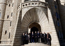 El Palacio Gaudí de Astorga recuperará su jardín original y hará visitable su foso para aspirar a 'Patrimonio de la Humanidad'