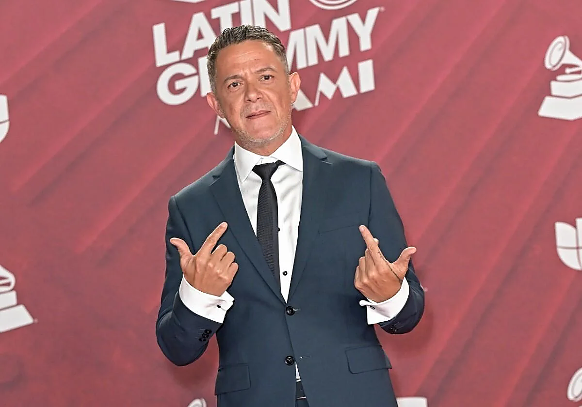 Alejandro Sanz, en una gala de los Grammy Latinos