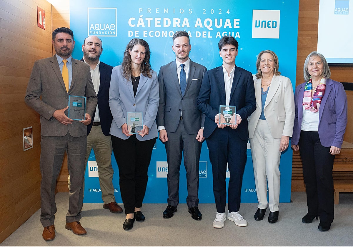 Entrega de premios de la Cátedra Aquae de Economía del Agua