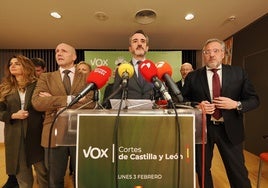 El nuevo portavoz de Vox en las Cortes de Castilla y León avisa: «El único líder es Abascal»