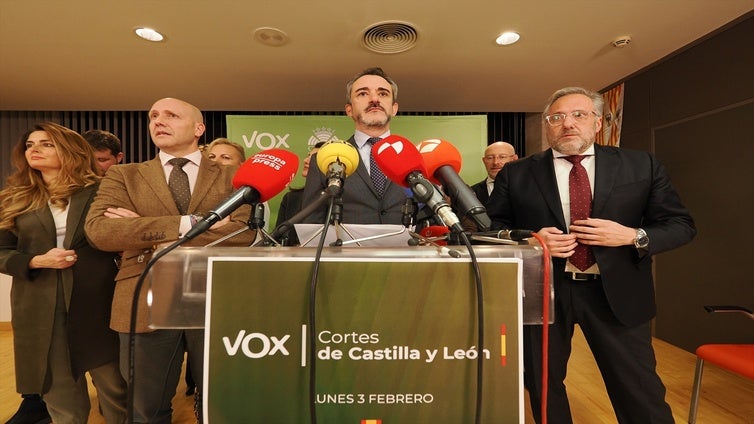 El nuevo portavoz de Vox en las Cortes de Castilla y León avisa: «El único líder es Abascal»