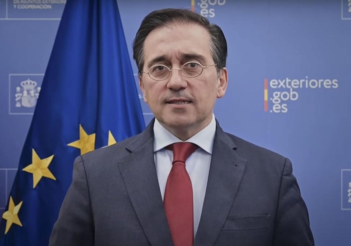 El ministro de Exteriores español, José Manuel Albares