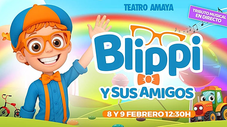 Blippi y sus Amigos en el Teatro Amaya