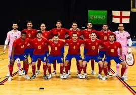 España-Inglaterra de fútbol sala, en Toledo el 7 de marzo