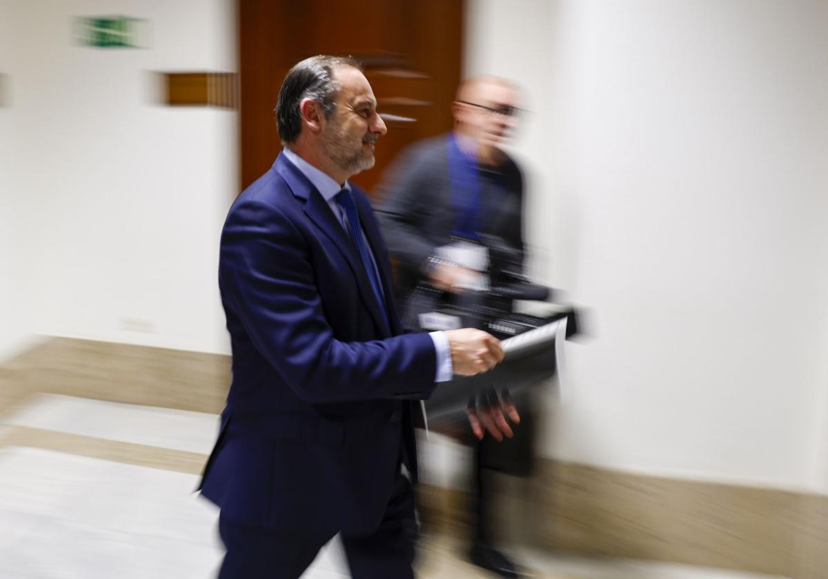El exministro José Luis Ábalos, en una imagen de este enero