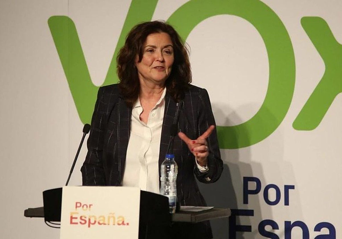 Sonia Lalanda, hasta ahora portavoz de Vox en el Ayuntamiento de Palencia