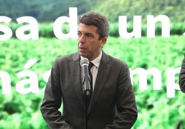 Mazón pone en valor el frente común de la huerta de Europa para «lograr justicia e igualdad de trato» para el sector agrícola