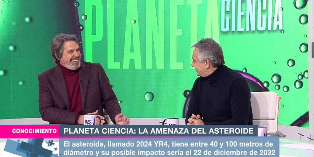 El científico Jorge Bolívar sobre el posible impacto del meteorito 2024 YR4: «Su tamaño es demasiado pequeño para causar una catástrofe a nivel global, pero sí para destruir una ciudad»