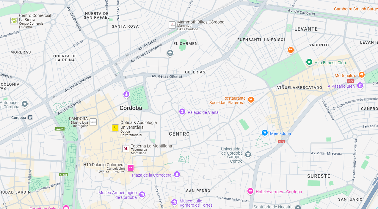 Barrio Ollerias de Córdoba