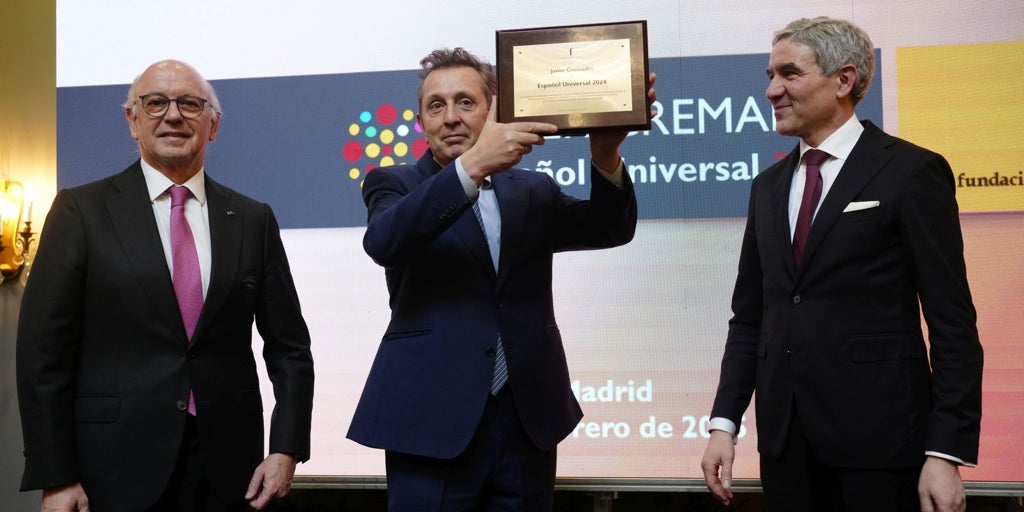 Javier Cremades, reconocido con el premio Español Universal 2024