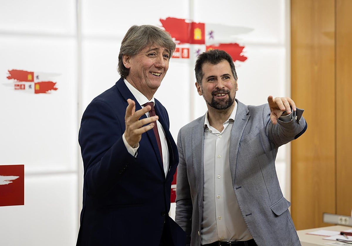 Carlos Martínez y Luis Tudanca