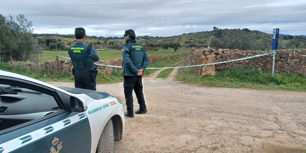 La Guardia Civil concluye el rastreo en la finca de Santa Olalla donde se buscaba a Noemí Villar