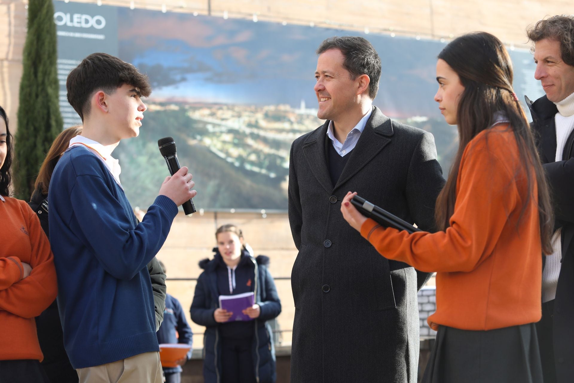 Escolares del colegio Divina Pastora presentan su proyecto &#039;Luz de Europa&#039;