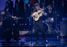 Alejandro Sanz canta por Triana en los Goya: «Quien celebra el arte, celebra la vida»