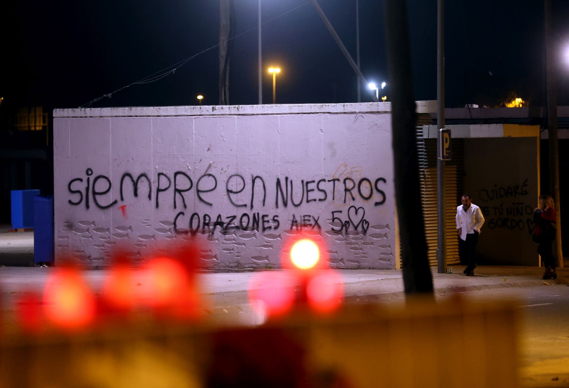 En imágenes, el emotivo recuerdo al joven asesinado en El Arenal