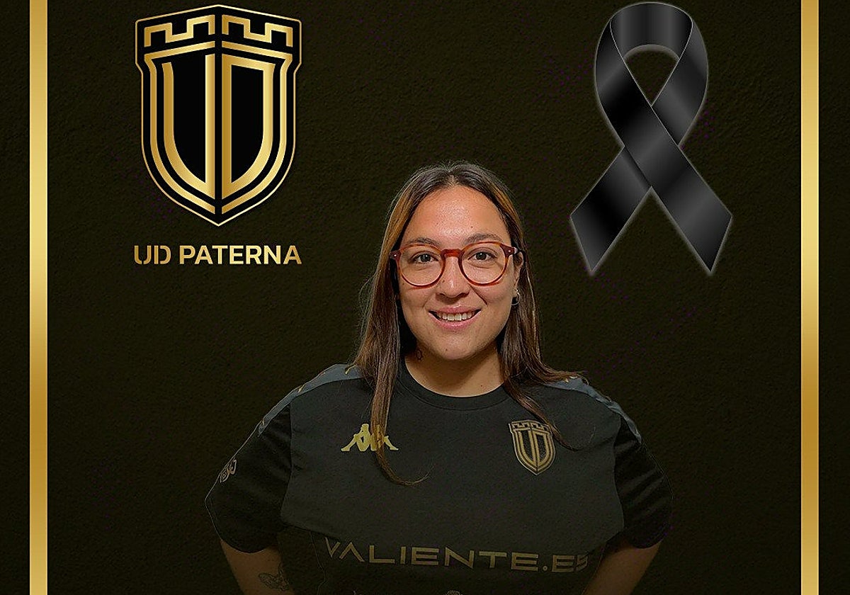 Imagen de Jessica Carrizosa difundida por la UD Paterna en sus redes sociales