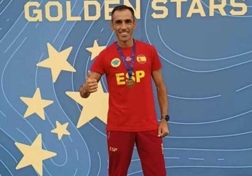 Pedro Vega, campeón de España de veteranos de campo a través