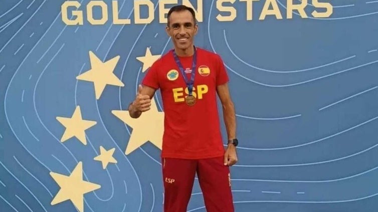 Pedro Vega, campeón de España de veteranos de campo a través