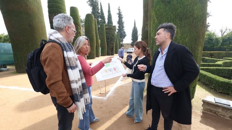 Comienzan las obras en el Alcázar de los Reyes Cristianos para el nuevo espectáculo nocturno