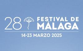 Encabezado del cartel del Festival de cine de Málaga 2025