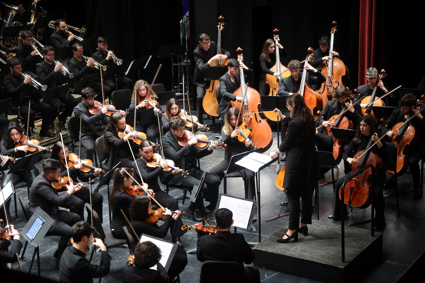 El primer concierto de la Orquesta de la Universidad de Córdoba, en imágenes