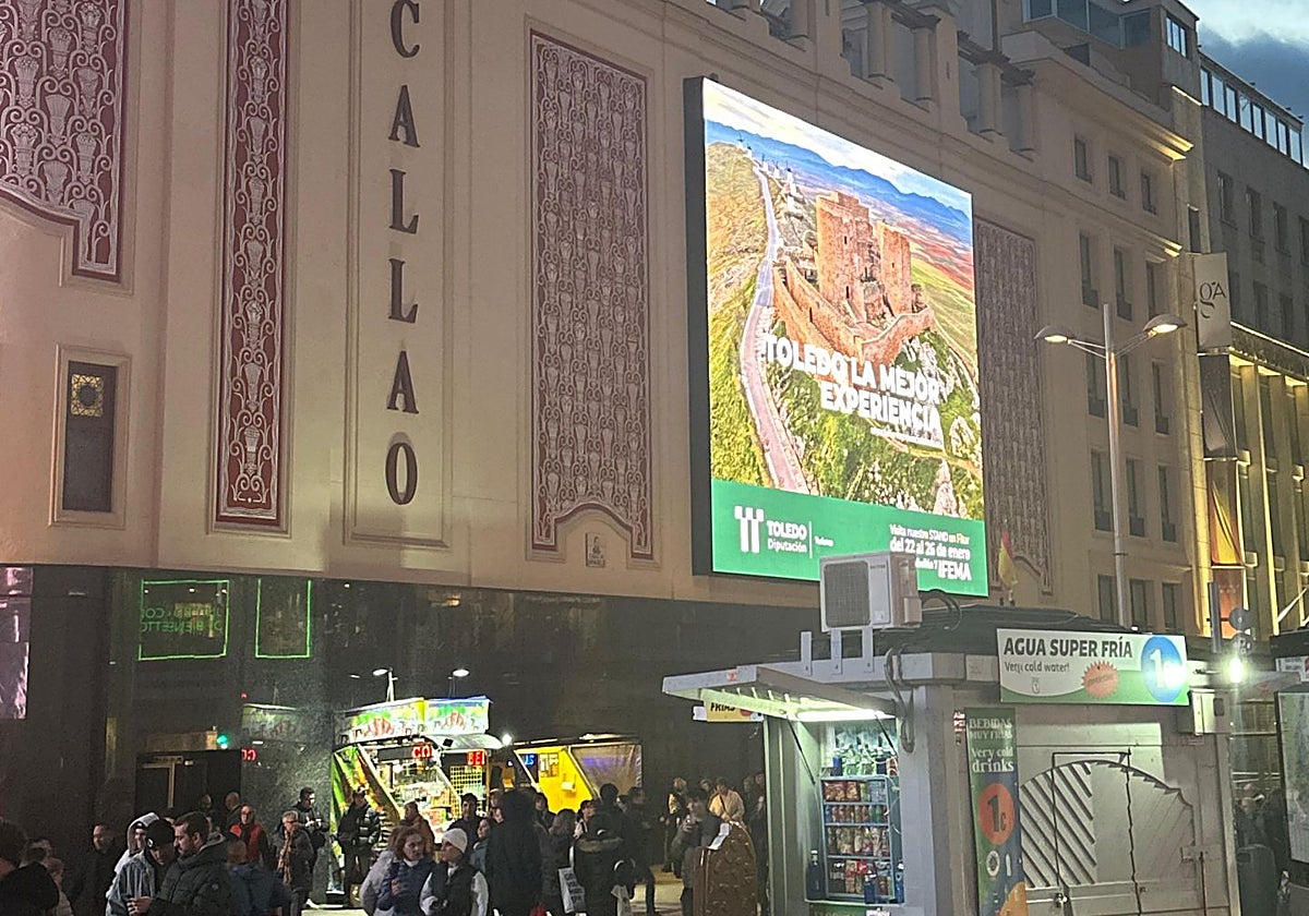 Pantalla publicitaria en Callao