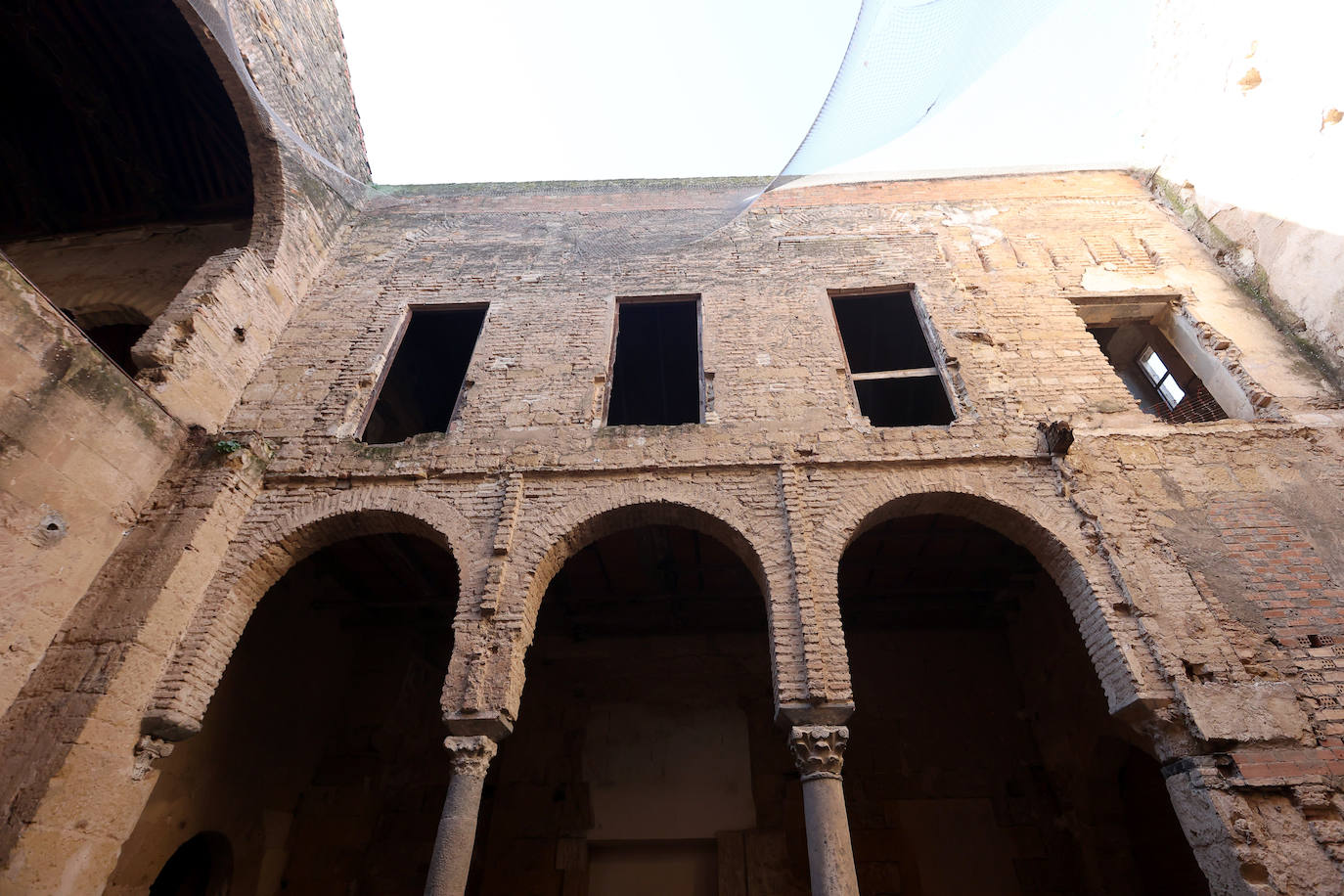 El comienzo de las obras en el convento de Santa Clara de Córdoba, en imágenes