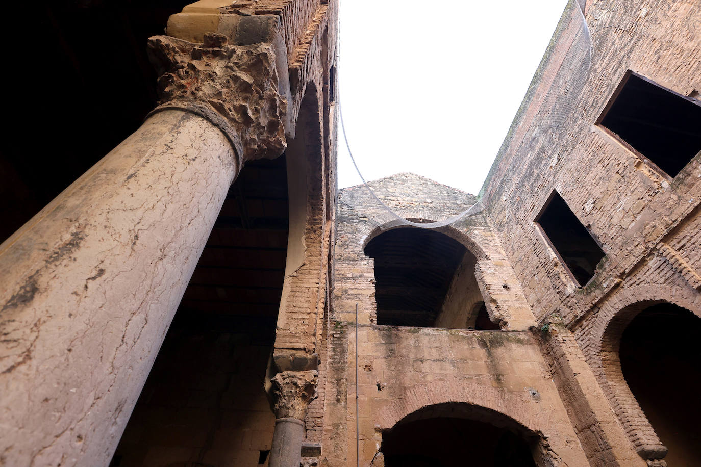 El comienzo de las obras en el convento de Santa Clara de Córdoba, en imágenes