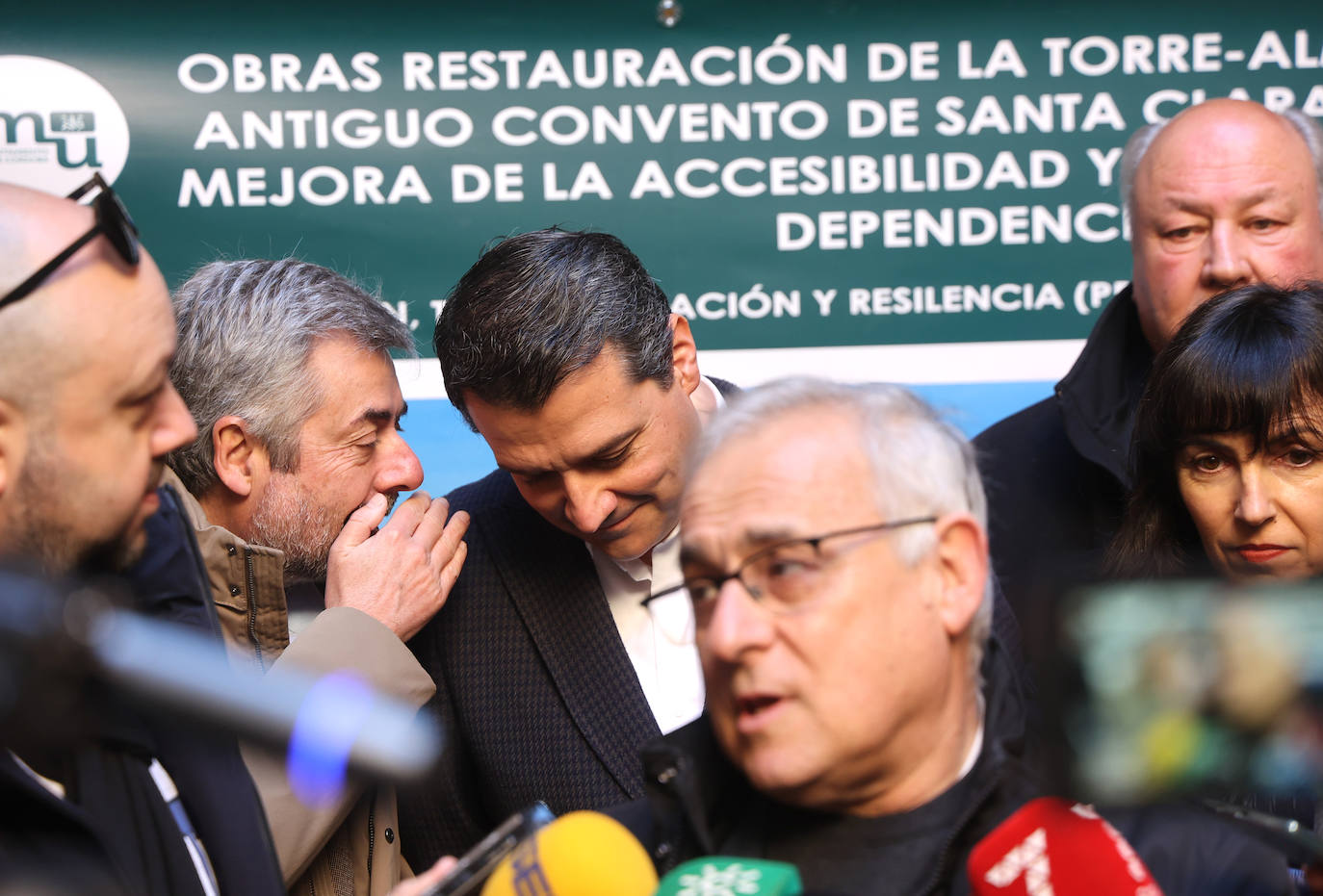 El comienzo de las obras en el convento de Santa Clara de Córdoba, en imágenes