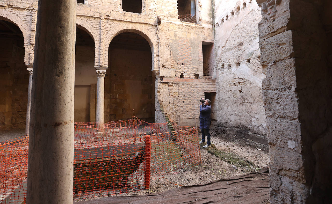 El comienzo de las obras en el convento de Santa Clara de Córdoba, en imágenes