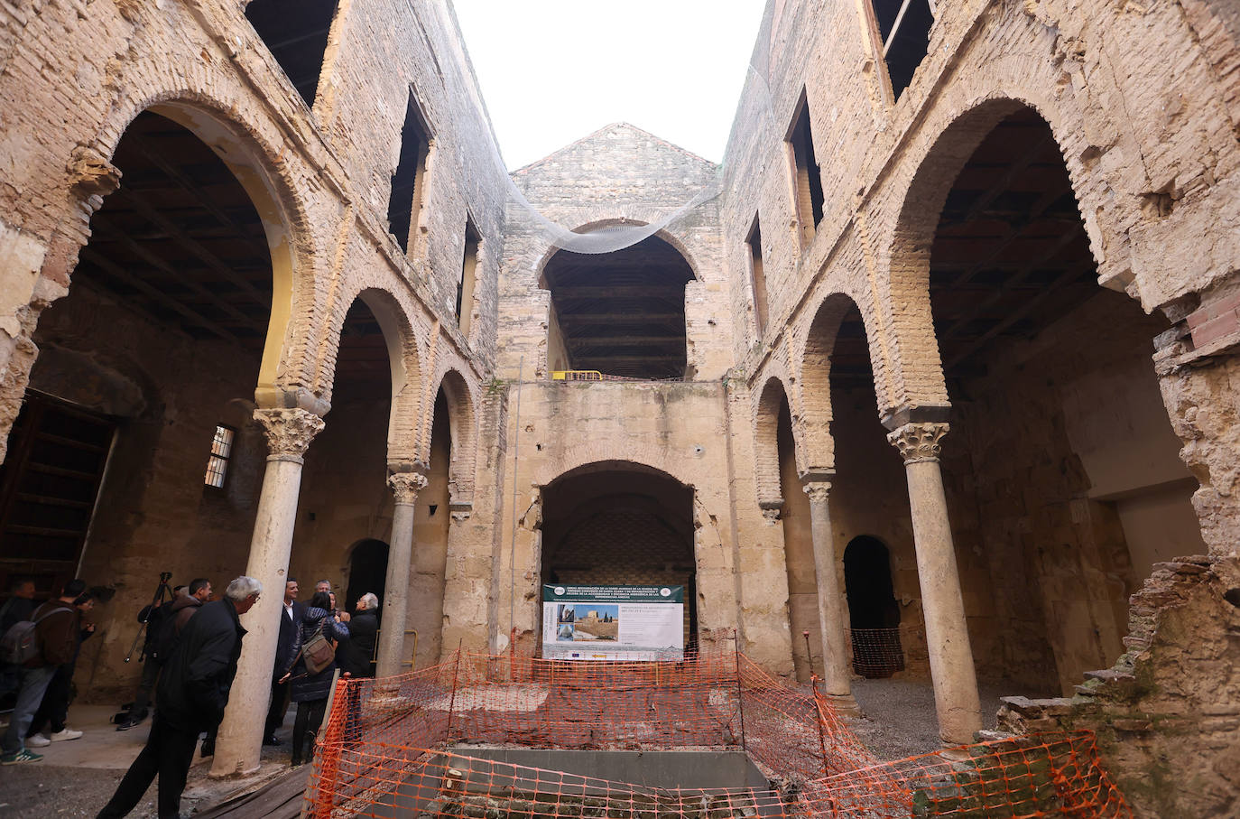 El comienzo de las obras en el convento de Santa Clara de Córdoba, en imágenes
